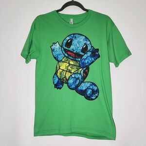 Squirtle T-Shirt- American Apparel- Men's- Size Medium